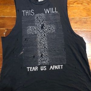 Unif- Love will tear us apart muscle tee